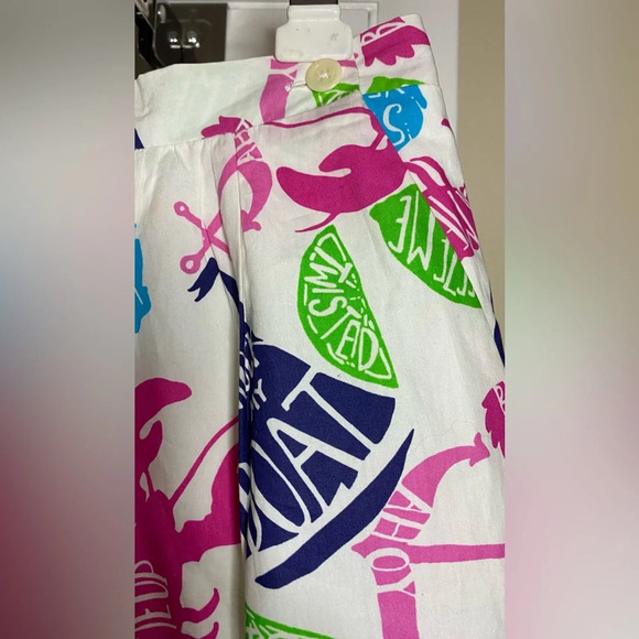 Lily Pulitzer Summer Classic Cotton Mimosa Rock my Boat Skirt Size XS - Picture 7 of 10